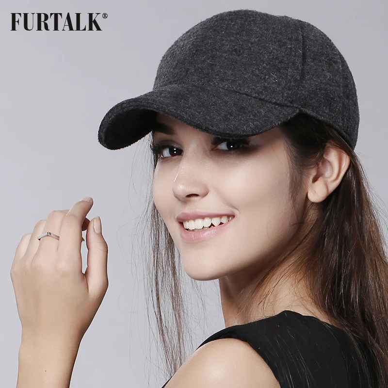FURTALK Wool Baseball Hats for Women Black Snapback Fashion Caps Men Hip Hop Baseball Cap Spring Girls Hat
FURTALK Wool Baseball Hats for Women Black Snapback Fashion Caps Men Hip Hop Baseball Cap Spring Girls Hat