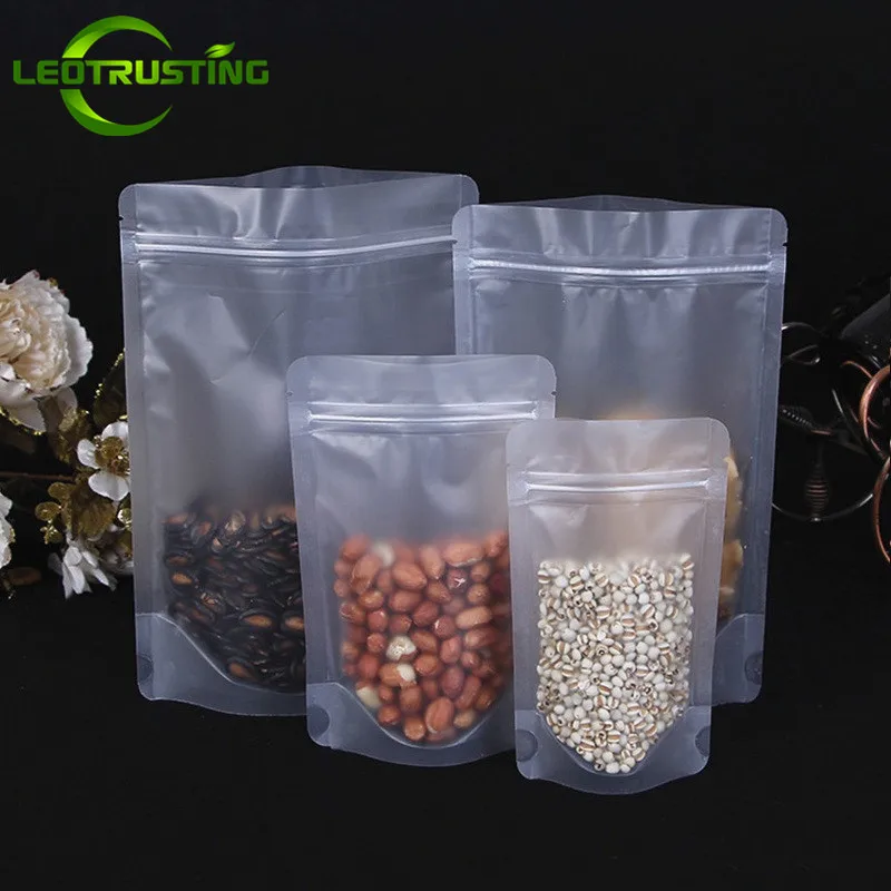 50pcs Stand up Resealable Frosted Plastic Zip Lock Bag Matte Snack Coffee Powder Spice Corn Oatmeal Heat Sealing Package Pouches
50pcs Stand up Resealable Frosted Plastic Zip Lock Bag Matte Snack Coffee Powder Spice Corn Oatmeal Heat Sealing Package Pouches