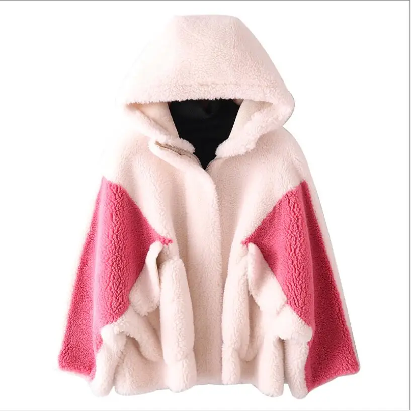 2019 winter new Faux Fur Coat With Hood grain lamb fur coat female Mid-Length sheep shearing fashion casual Winter Coat Wome
2019 winter new Faux Fur Coat With Hood grain lamb fur coat female Mid-Length sheep shearing fashion casual Winter Coat Wome
