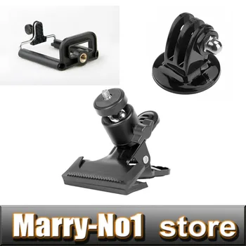 3 in 1 Mini Standard Ball Head With Clip Clamp + Cellphone holder and tripod mount adapter For cell phone Gopro Hero HD1 2 3
3 in 1 Mini Standard Ball Head With Clip Clamp + Cellphone holder and tripod mount adapter For cell phone Gopro Hero HD1 2 3