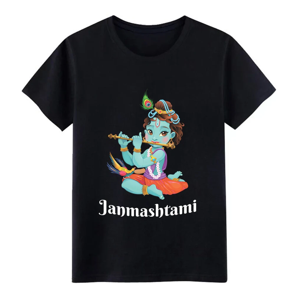 Krishna Janmashtami Shirt Hindu Holiday t shirt Design 100% cotton Round Collar homme Fit Comical Spring Pattern shirt
Krishna Janmashtami Shirt Hindu Holiday t shirt Design 100% cotton Round Collar homme Fit Comical Spring Pattern shirt