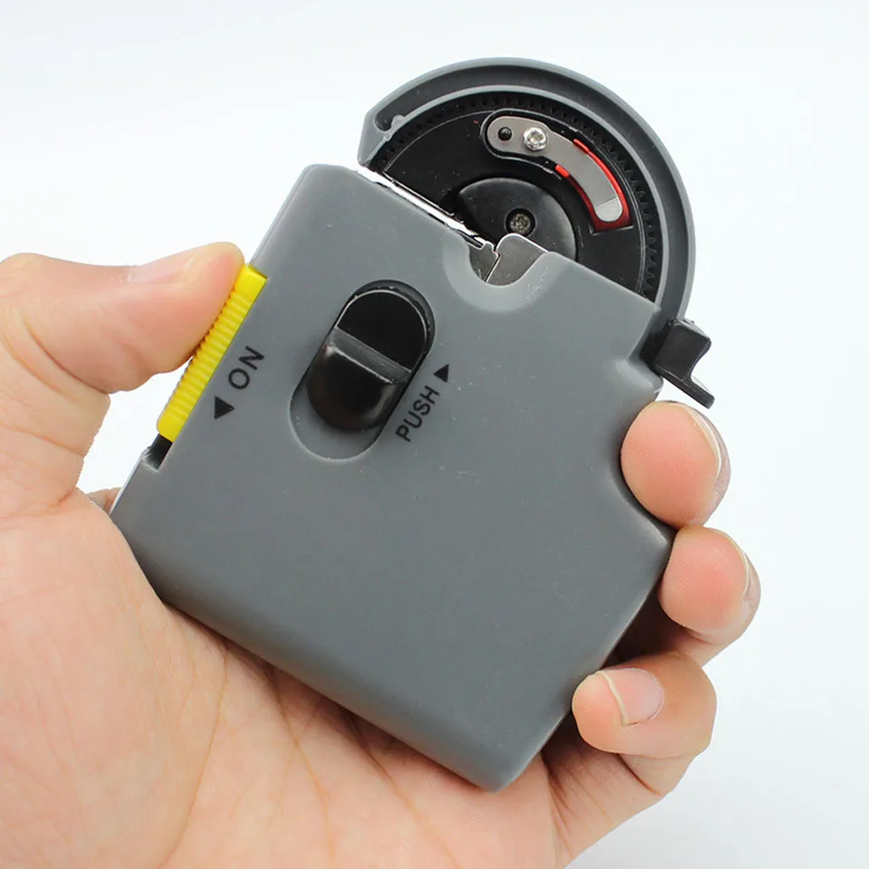 Loogdeel Portable Electric Automatic Fishing Hook Tier Machine Fishing Accessories Tie Fast Fishing Hooks Line Tying Device
Loogdeel Portable Electric Automatic Fishing Hook Tier Machine Fishing Accessories Tie Fast Fishing Hooks Line Tying Device