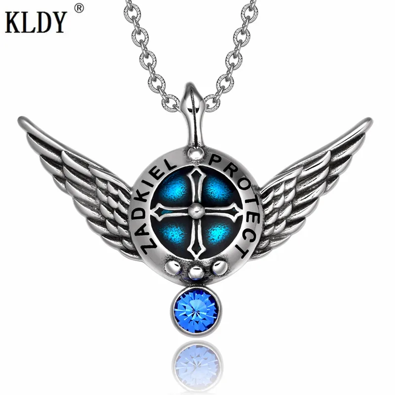 KLDY Couple Angel Wings Necklace Pendant Love Guardian Amulet Pendants Men Women Statement Necklaces Stainless Jewelry Wholesale
KLDY Couple Angel Wings Necklace Pendant Love Guardian Amulet Pendants Men Women Statement Necklaces Stainless Jewelry Wholesale