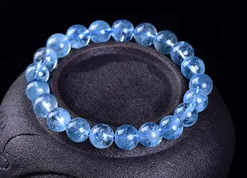 Wholesale 9mm Women's Stretch Bracelet Genuine Natural Blue Quartz Crystal Round Beads Jewelry Charm Bracelet Femme
Wholesale 9mm Women's Stretch Bracelet Genuine Natural Blue Quartz Crystal Round Beads Jewelry Charm Bracelet Femme