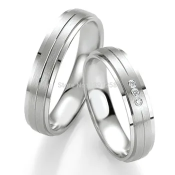 5mm Satin Solid 375 9ct 9k White Gold 100% Natural Diamond 0.03ct Couples Ring Wedding Band Diamond Jewelry Pair Free Engraving
5mm Satin Solid 375 9ct 9k White Gold 100% Natural Diamond 0.03ct Couples Ring Wedding Band Diamond Jewelry Pair Free Engraving