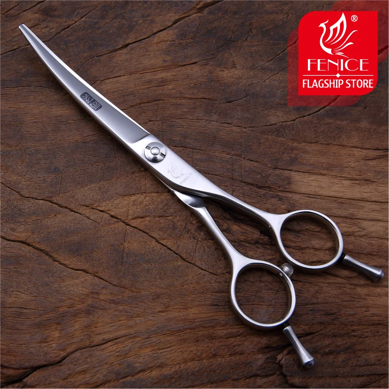 High Quality 6.0 inch Professional pet scissors for Dog Grooming curved shears with 30 degree for right or left hand use
High Quality 6.0 inch Professional pet scissors for Dog Grooming curved shears with 30 degree for right or left hand use