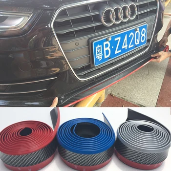 Universal Rubber Carbon Fiber Front bumper lip Side Skirt Body Kit Trim 2.5 Meters for Audi TT R8 A1 A2 A3 A4 A5 A6 A7
Universal Rubber Carbon Fiber Front bumper lip Side Skirt Body Kit Trim 2.5 Meters for Audi TT R8 A1 A2 A3 A4 A5 A6 A7