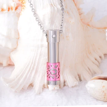 KLH2451 Stainless Steel only love Perfume Bottle Cremation Urn Necklace For Ashes or Memorial
KLH2451 Stainless Steel only love Perfume Bottle Cremation Urn Necklace For Ashes or Memorial