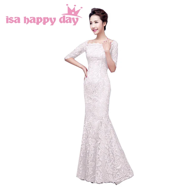 women long dinner dress for women elegant ivory evening special occasion boat neck dresses 2019 engagement with sleeves H3114
women long dinner dress for women elegant ivory evening special occasion boat neck dresses 2019 engagement with sleeves H3114