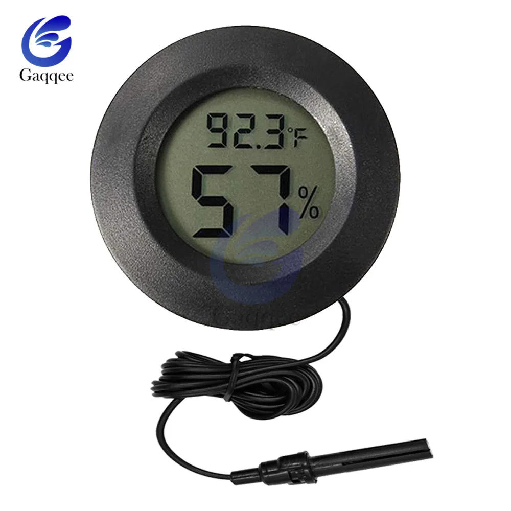 Round Mini LCD Digital Thermometer Hygrometer Temperature Indoor Temperature Sensor Humidity Meter Gauge for Aquarium Freezer
Round Mini LCD Digital Thermometer Hygrometer Temperature Indoor Temperature Sensor Humidity Meter Gauge for Aquarium Freezer