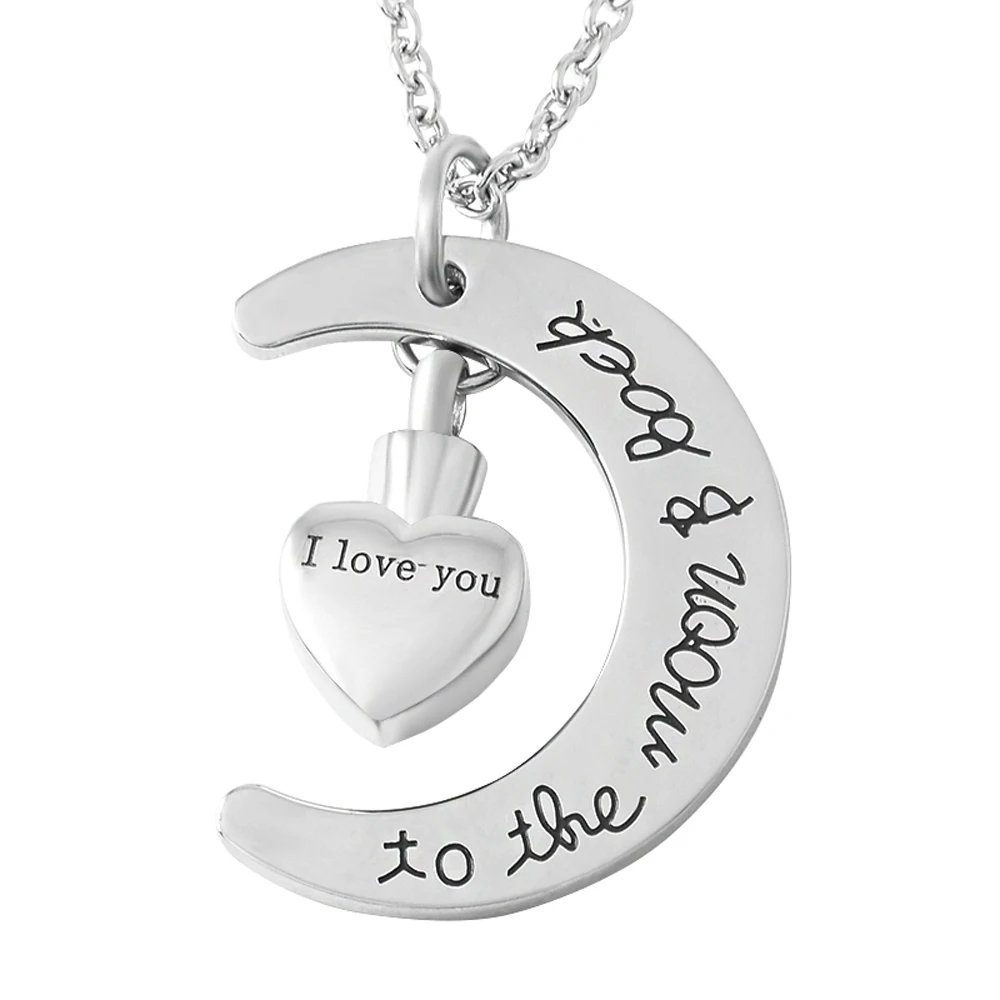 MJD9497 I Love You to the Moon and Back урна ожерелье для праха ожерелье для кремации ювелирные изделия
MJD9497 I Love You to the Moon and Back урна ожерелье для праха ожерелье для кремации ювелирные изделия