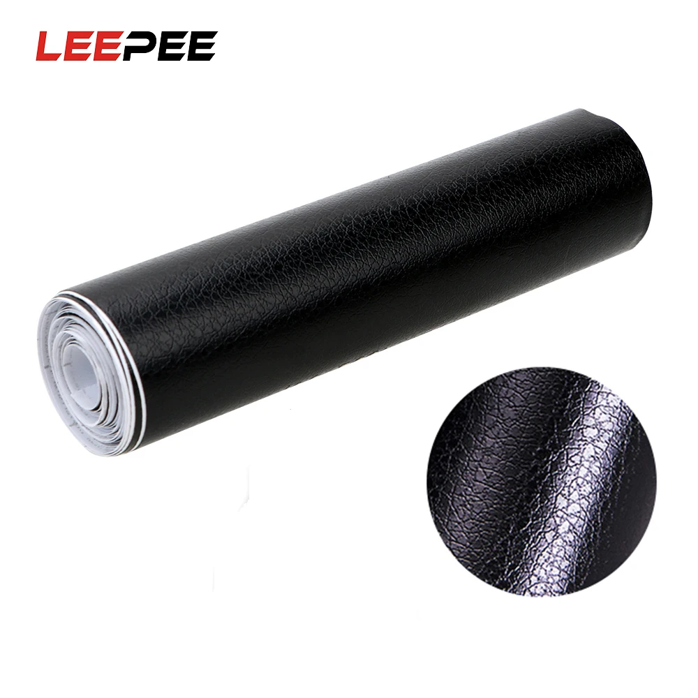 LEEPEE 10cmX152cm DIY Premium Leather Pattern Car Wrap Sticker PVC Adhesive Vinyl Film For Auto Car Body Internal 
LEEPEE 10cmX152cm DIY Premium Leather Pattern Car Wrap Sticker PVC Adhesive Vinyl Film For Auto Car Body Internal