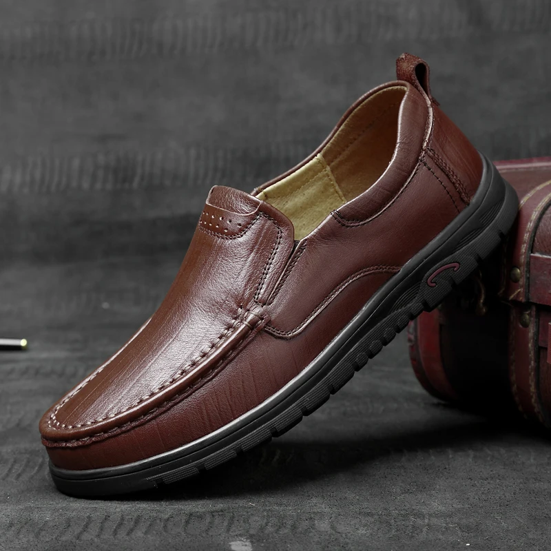 Comfortable Mens Cow Leather Casual Shoes Sneakers Outdoor Loafers Men Shoes Quality Leather Shoes Men Flats Moccasins Shoes C4
Comfortable Mens Cow Leather Casual Shoes Sneakers Outdoor Loafers Men Shoes Quality Leather Shoes Men Flats Moccasins Shoes C4