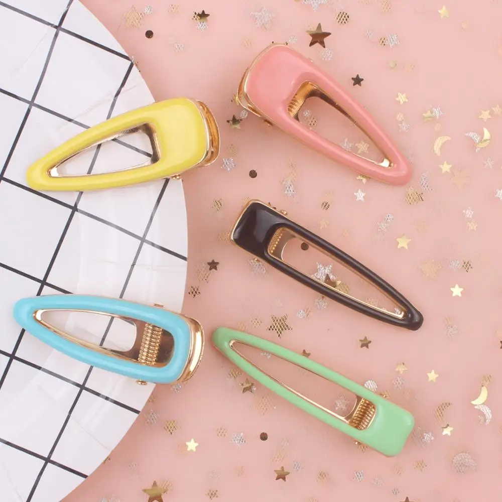 2019 new fashion 65mm 5 colors metal girls hair clips Barrettes Elegant For woman hair clip hair accessories1pcs
2019 new fashion 65mm 5 colors metal girls hair clips Barrettes Elegant For woman hair clip hair accessories1pcs