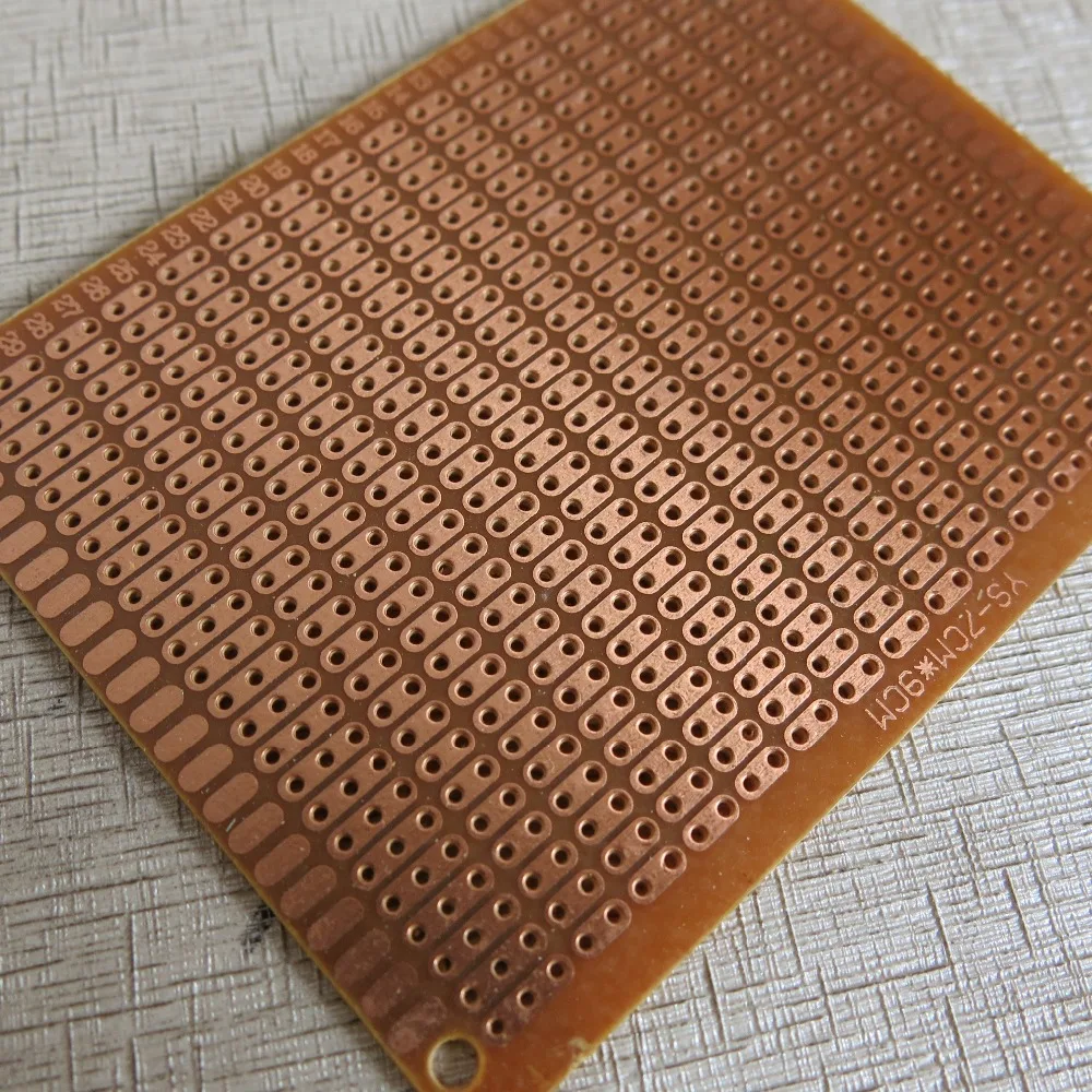 5pcs/lot 9x7cm 2er joint holes prototyping circuit board Stripboard Veroboard vero Single Side Platine breadboard experiment pcb
5pcs/lot 9x7cm 2er joint holes prototyping circuit board Stripboard Veroboard vero Single Side Platine breadboard experiment pcb