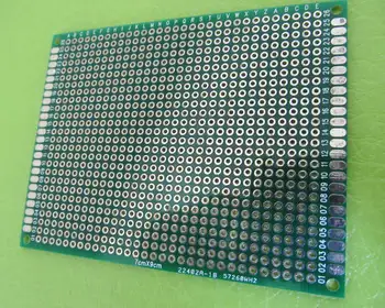 20pcs 7x9cm 2.54mm Double-side spray tin plate Protoboard Circuit Universal Prototype 70x90x1.6mm PCB Board glass fiber material
20pcs 7x9cm 2.54mm Double-side spray tin plate Protoboard Circuit Universal Prototype 70x90x1.6mm PCB Board glass fiber material