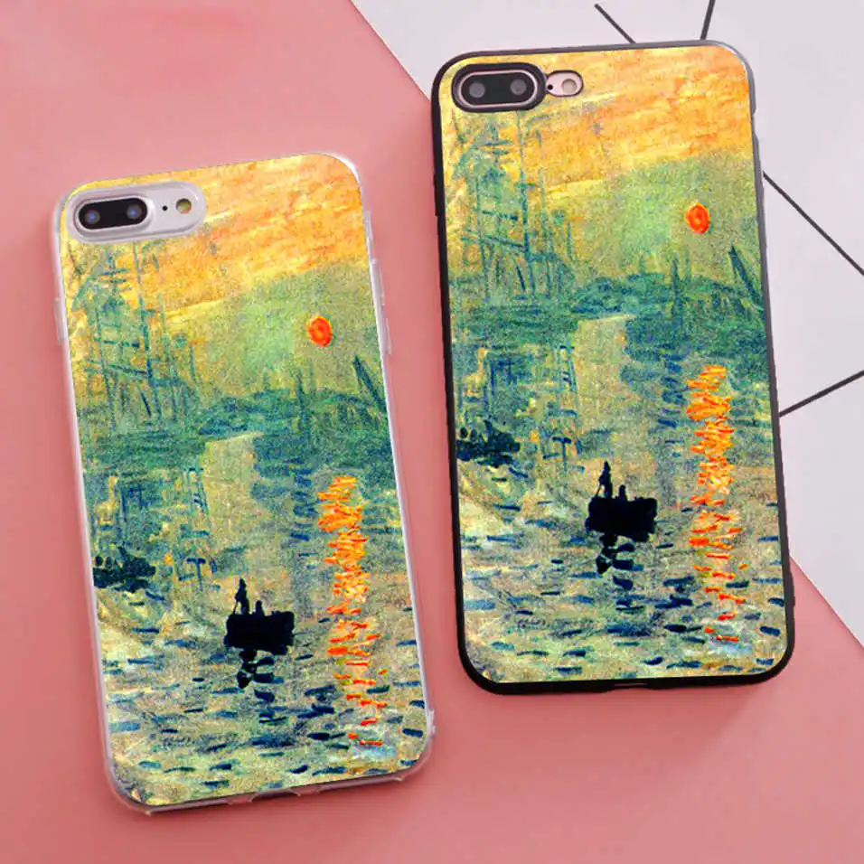 Coque Claude Monet Impression Sunrise Soft Silicone Phone Case for iPhone X 5S XR XS Max SE 6 S 6s 7 8 Plus Cover Capa
Coque Claude Monet Impression Sunrise Soft Silicone Phone Case for iPhone X 5S XR XS Max SE 6 S 6s 7 8 Plus Cover Capa
