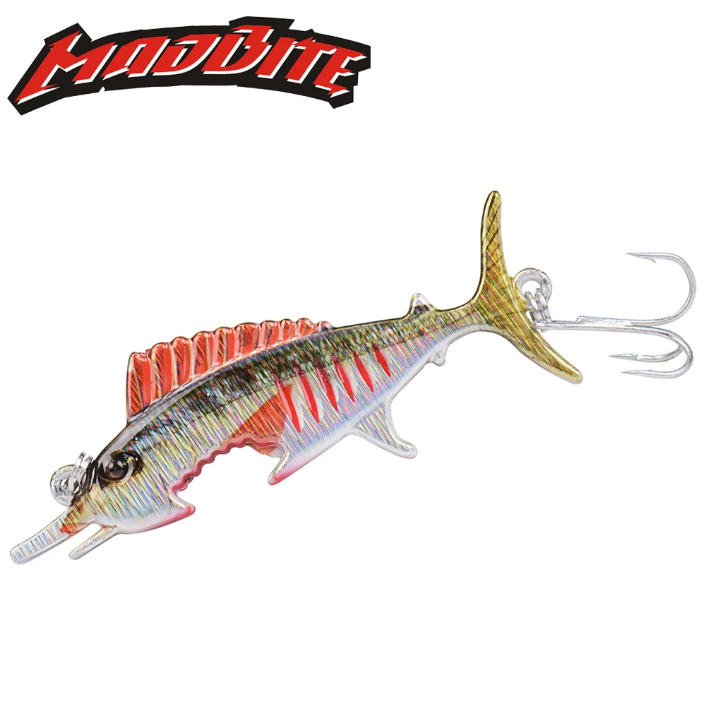 MadBite 5PC 20.3g 103mm Fishing Lures Single Hook Sinking Lure Spinner Spoon Bait Sealure Saltwater Freshwater Fishing
MadBite 5PC 20.3g 103mm Fishing Lures Single Hook Sinking Lure Spinner Spoon Bait Sealure Saltwater Freshwater Fishing
