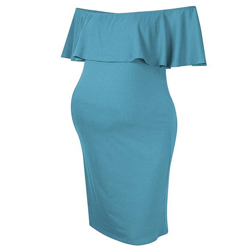 2019 New Mother Dress Leisure Solid Color Shoulderless Neck Short Sleeve Stitching Big Swing Pregnant Women Dress Dress
2019 New Mother Dress Leisure Solid Color Shoulderless Neck Short Sleeve Stitching Big Swing Pregnant Women Dress Dress