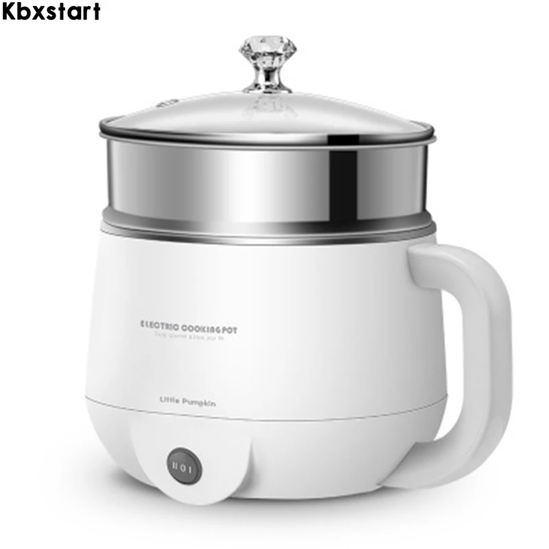 Kbxstart 220V Mini Multifunctional Electric Cooking Pot Skillet Non-stick Hot Pot Cooking Machine with Steamer Food Cooker
Kbxstart 220V Mini Multifunctional Electric Cooking Pot Skillet Non-stick Hot Pot Cooking Machine with Steamer Food Cooker