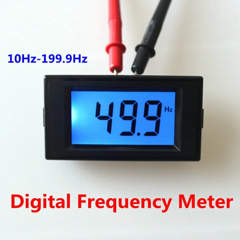 1pcs New LCD Digital Display Frequency Counter Meter Tester Cymometer 10Hz-199.9Hz Lue Backlight
1pcs New LCD Digital Display Frequency Counter Meter Tester Cymometer 10Hz-199.9Hz Lue Backlight