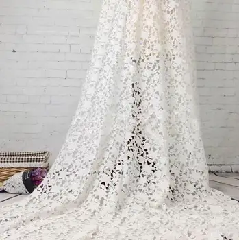 2Yards High End African Lace Fabric White Blue Leaves Embroidery Cord Lace Guipure Lace Fabrics For Women Nigerian Wedding Dress
2Yards High End African Lace Fabric White Blue Leaves Embroidery Cord Lace Guipure Lace Fabrics For Women Nigerian Wedding Dress