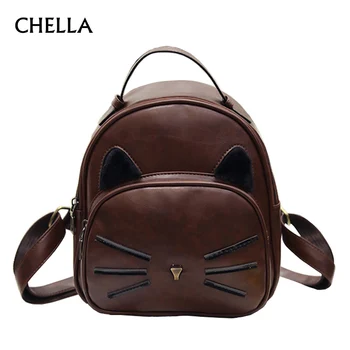 Women Backpack Cute Cat PU Leather Female Backpacks New Fashion Mini Girls School Bags Ladies Teenager Shoulder Bag Bolsa BP0188
Women Backpack Cute Cat PU Leather Female Backpacks New Fashion Mini Girls School Bags Ladies Teenager Shoulder Bag Bolsa BP0188
