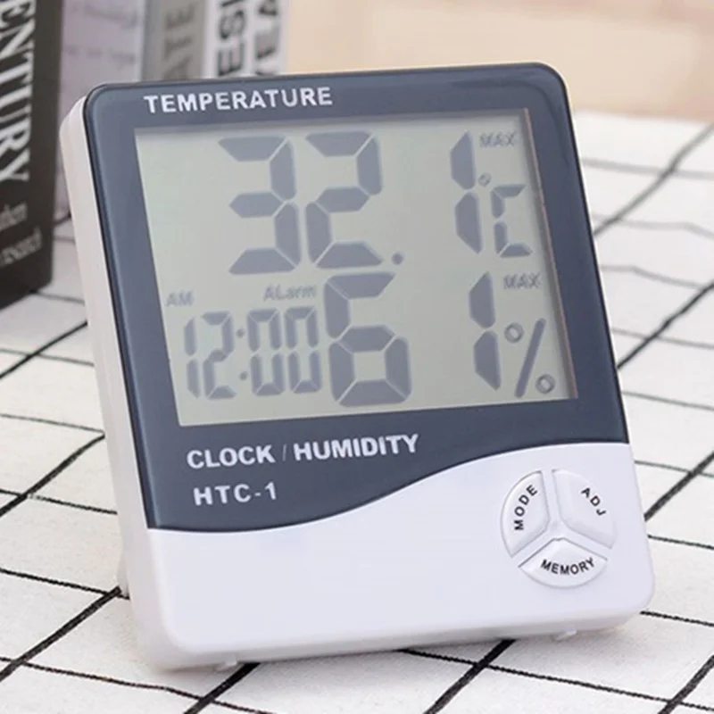 

Weather Station Digital Household Thermometer Outdoor Temperature Humidity Meters Hygrometer Kitchen Thermometers