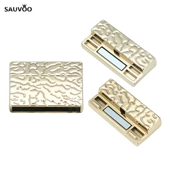 5pcs/lot Alloy Carve Magnetic Clasps Connector End Cap Gold Color Fits 30*3mm Leather Cord Necklaces Bracelets DIY F5302
5pcs/lot Alloy Carve Magnetic Clasps Connector End Cap Gold Color Fits 30*3mm Leather Cord Necklaces Bracelets DIY F5302