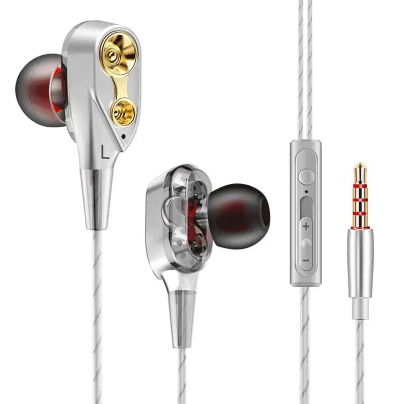 Double Unit Drive In-Ear Earphone for Oneplus 5T 5 4 3T 3 2 1 5T Headset Music Sports Earpiece With Mic Fone De Ouvido
Double Unit Drive In-Ear Earphone for Oneplus 5T 5 4 3T 3 2 1 5T Headset Music Sports Earpiece With Mic Fone De Ouvido