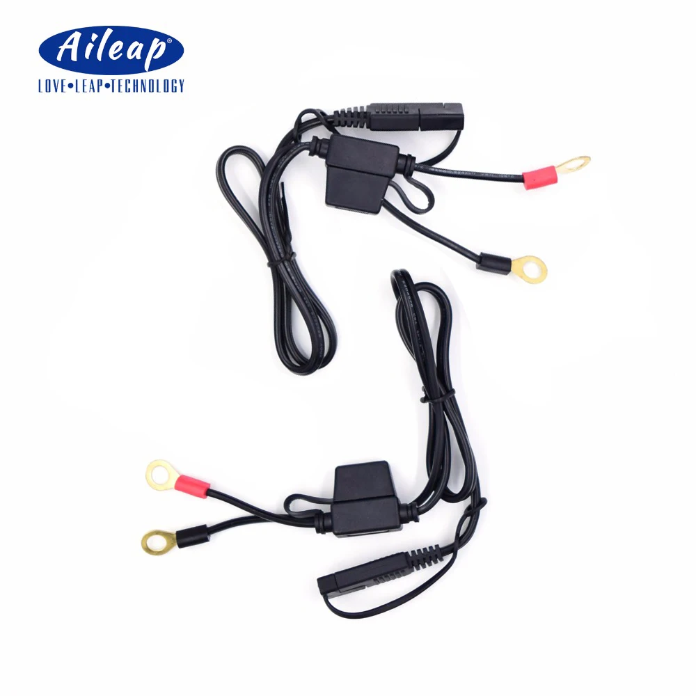 Aileap Ring Terminal to SAE Quick Disconnect Cable Motorcycle 12V Battery Output Connector (2 pieces)
Aileap Ring Terminal to SAE Quick Disconnect Cable Motorcycle 12V Battery Output Connector (2 pieces)