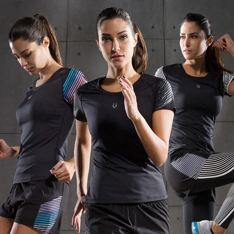 Vansydical Women's Gym Yoga Shirts Short Sleeve Fitness Running Sports T-shirts Quick Dry Elastic Workout Sports Tops
Vansydical Women's Gym Yoga Shirts Short Sleeve Fitness Running Sports T-shirts Quick Dry Elastic Workout Sports Tops