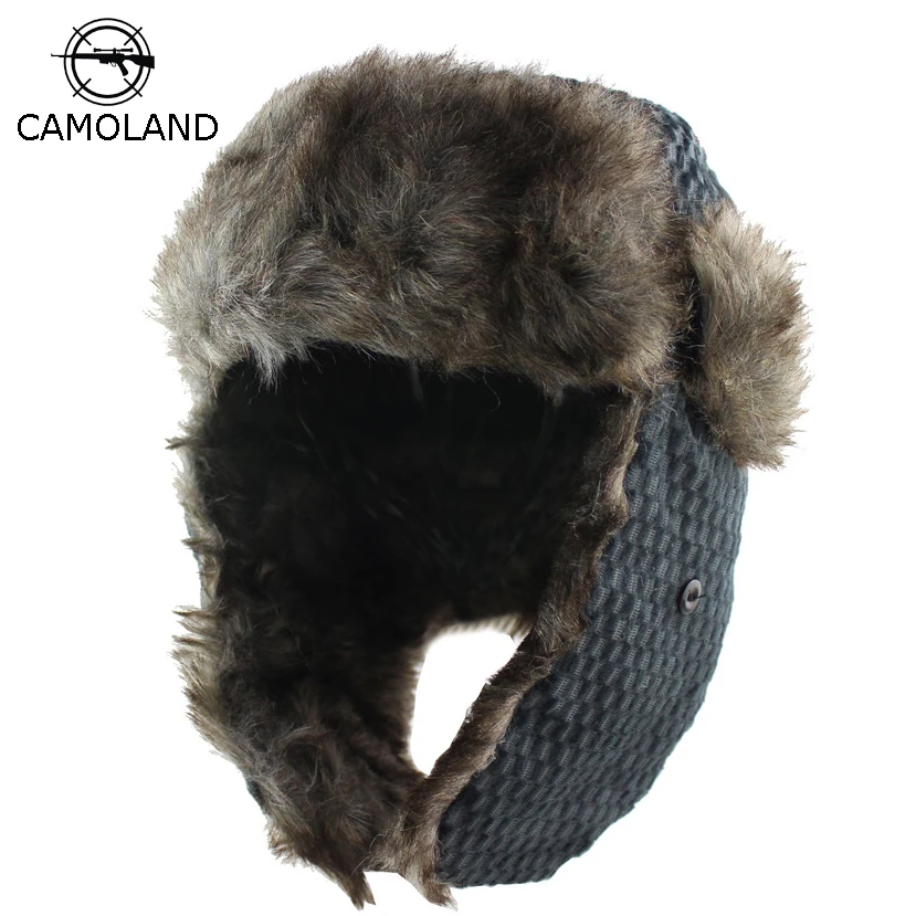 2018 Men Women Winter Hat with Ears Earflap Bomber Hats Ushanka Caps Russian Trapper Hat Male Trooper Snow Ski Hat Hunting Cap
2018 Men Women Winter Hat with Ears Earflap Bomber Hats Ushanka Caps Russian Trapper Hat Male Trooper Snow Ski Hat Hunting Cap