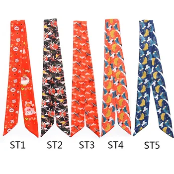 Crane Bird Print Neck Choker Wristband Narrow Scarf Hairband Bag Wraps Ribbon Scarves Wholesale Function Accessory KBD184
Crane Bird Print Neck Choker Wristband Narrow Scarf Hairband Bag Wraps Ribbon Scarves Wholesale Function Accessory KBD184