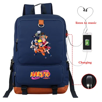 Dark Blue Backpack Large Capacity Bagpack Girls Boys School Bags Luminous NARUTO Anime Backpacks Travel Bag USB Charging Daypack
Dark Blue Backpack Large Capacity Bagpack Girls Boys School Bags Luminous NARUTO Anime Backpacks Travel Bag USB Charging Daypack