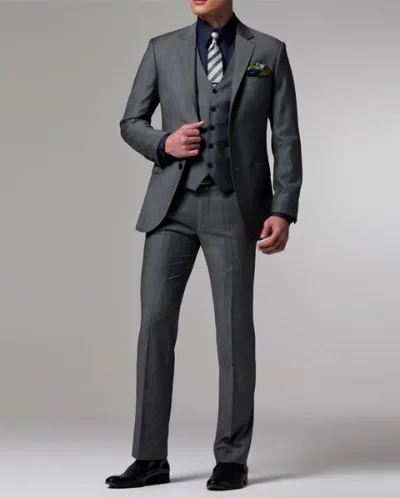 Business suit jacket latest dark gray men's suit 3 piece set tuxedo custom new lang jacket pants (jacket + pants) Terno Masculin
Business suit jacket latest dark gray men's suit 3 piece set tuxedo custom new lang jacket pants (jacket + pants) Terno Masculin