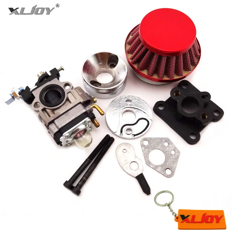 XLJOY Racing Carburetor Kit Carb Air Filter Stack For 47cc 49cc Mini ATV Dirt Pocket Bike
XLJOY Racing Carburetor Kit Carb Air Filter Stack For 47cc 49cc Mini ATV Dirt Pocket Bike