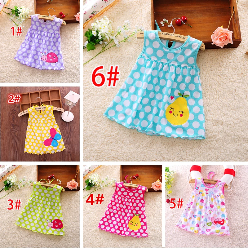 Kids Cotton Regular Sleeveless A-Line Dresses Cute Vestido infantil Baby Girl Dress Casual Clothing Minin Princess 0-24 Months 
Kids Cotton Regular Sleeveless A-Line Dresses Cute Vestido infantil Baby Girl Dress Casual Clothing Minin Princess 0-24 Months