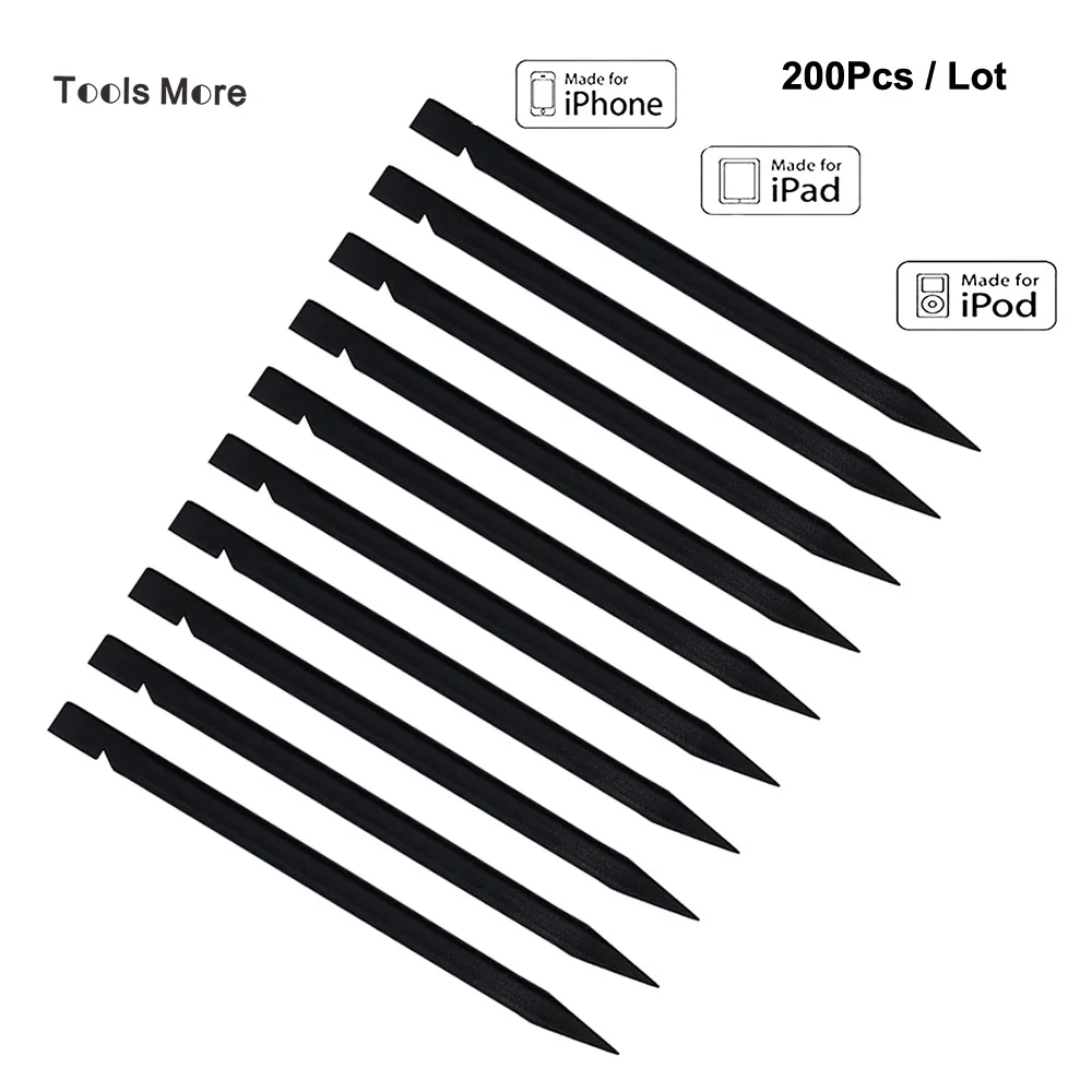 200Pcs / Lot Universal Spudger Set Opening Pry Tool Kit for Cell Phone iPad Tablets Macbook Laptop PC Repair
200Pcs / Lot Universal Spudger Set Opening Pry Tool Kit for Cell Phone iPad Tablets Macbook Laptop PC Repair
