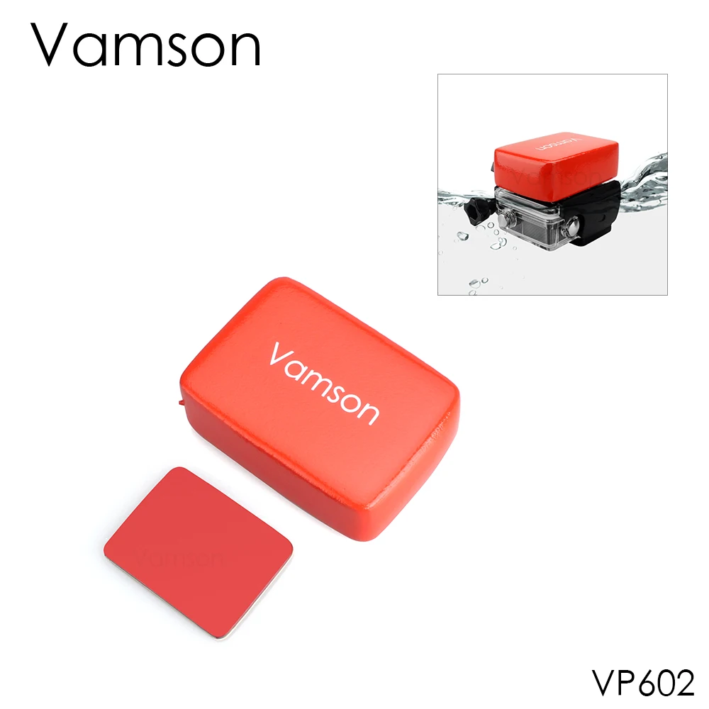 Vamson for GoPro 7 6 Accessories Floaty Block Sponge with Sticker Adhesive For GoPro Hero5 4 3+2 1 for Xiaomi yi for SJCAM VP602
Vamson for GoPro 7 6 Accessories Floaty Block Sponge with Sticker Adhesive For GoPro Hero5 4 3+2 1 for Xiaomi yi for SJCAM VP602
