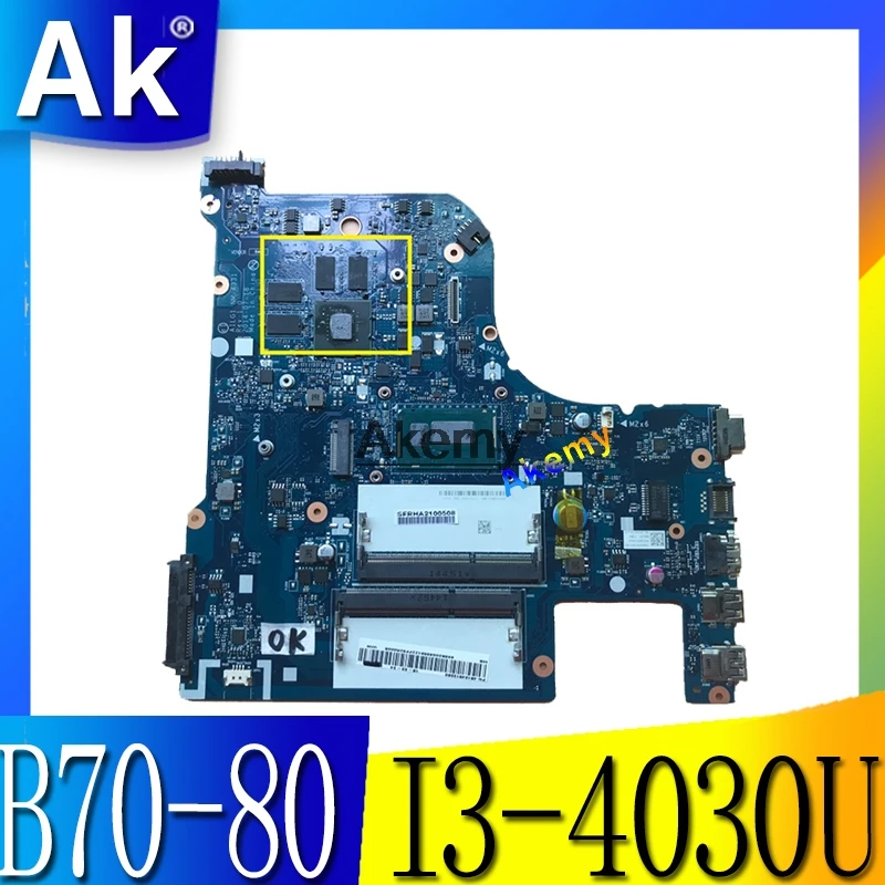 G70-80 For Lenovo G70-70 B70-80 Z70-80 motherboard AILG NM-A331 Rev1.0 DDR3L with GT840M/GT820M Test 100% original I3-4030Um
G70-80 For Lenovo G70-70 B70-80 Z70-80 motherboard AILG NM-A331 Rev1.0 DDR3L with GT840M/GT820M Test 100% original I3-4030Um