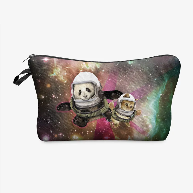 3D Printing Alien Waterproof Women Cosmetic Bags Cute Fashion Female Makeup Bag Travel Organizer Bag Love Gift For Ladies
3D Printing Alien Waterproof Women Cosmetic Bags Cute Fashion Female Makeup Bag Travel Organizer Bag Love Gift For Ladies