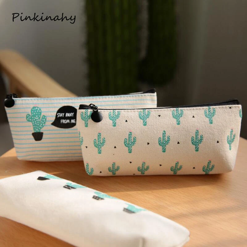 Cactus Pencil Case Canvas Striped School Supplies Kawaii Stationery Estuches Chancery School Cute Pencil Box Pencilcase penalty
Cactus Pencil Case Canvas Striped School Supplies Kawaii Stationery Estuches Chancery School Cute Pencil Box Pencilcase penalty
