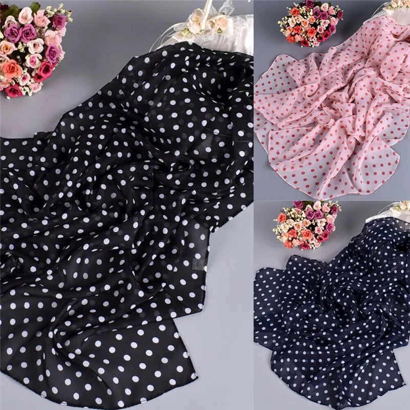 New Fashion Women Ladies Chiffon Floral Scarf Soft Wrap Long Polka Dot Scarf Hot
New Fashion Women Ladies Chiffon Floral Scarf Soft Wrap Long Polka Dot Scarf Hot