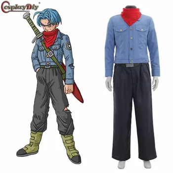 Anime Dragonball Dragon Ball Super Future Trunks Cosplay Adult Unisex Costume Full Set Outfit Top Pants Belt Custom Made J10
Anime Dragonball Dragon Ball Super Future Trunks Cosplay Adult Unisex Costume Full Set Outfit Top Pants Belt Custom Made J10