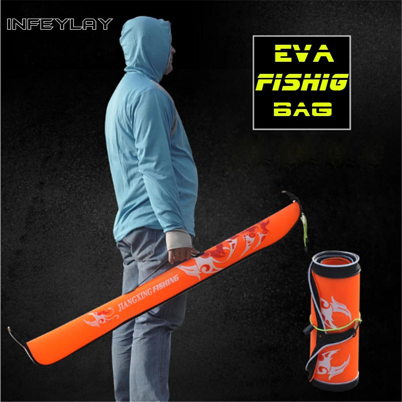 EVA Material 1.2m Portable Fishing Bags Folding Carrier Fishing Rod Fishing Pole Tools Storage Bag Case Fishing Gear Tackle
EVA Material 1.2m Portable Fishing Bags Folding Carrier Fishing Rod Fishing Pole Tools Storage Bag Case Fishing Gear Tackle