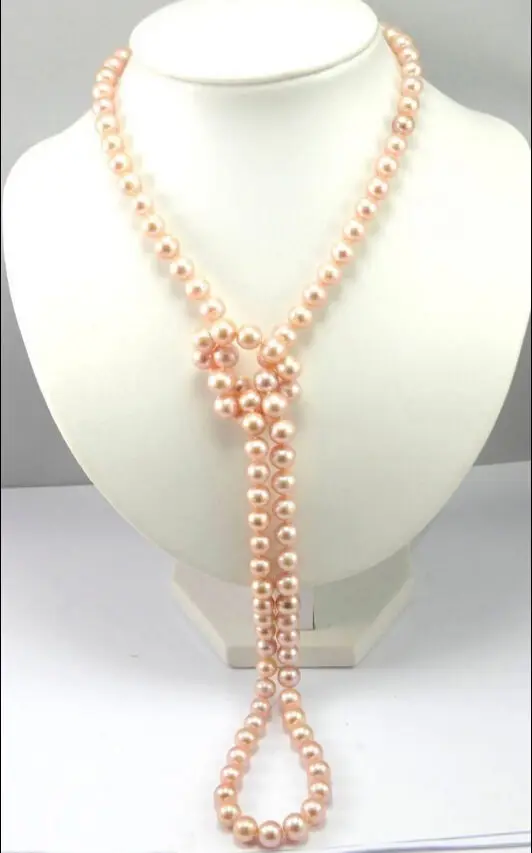 Free Shipping >>>Genuine 9-10MM AAA NATURAL Akoya PINK SOUTH SEA PEARL NECKLACE 49"INCH 14k
Free Shipping >>>Genuine 9-10MM AAA NATURAL Akoya PINK SOUTH SEA PEARL NECKLACE 49"INCH 14k