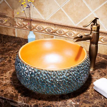 Chinese Antique ceramic sinks china wash basin Ceramic Counter Top Wash Basin Bathroom Sinks Blue And White bathroom sink china
Chinese Antique ceramic sinks china wash basin Ceramic Counter Top Wash Basin Bathroom Sinks Blue And White bathroom sink china