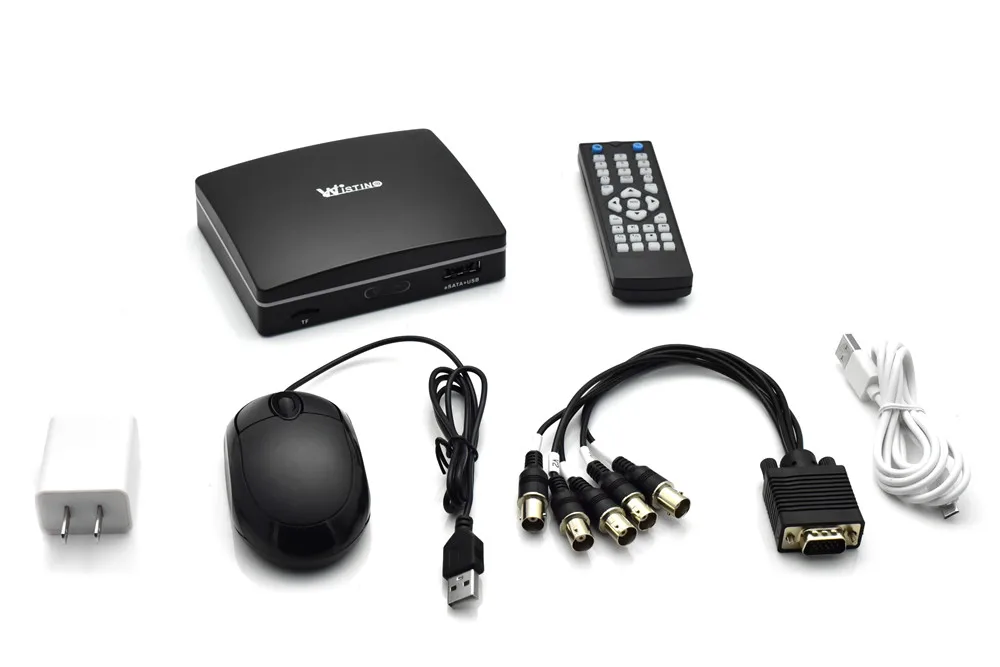 Wistino 1080P Mini AHD Camera Kits 4CH Digital Video Recorder DVR Kit CCTV Security Analog Camera Outdoor IR Video Surveillance (15)