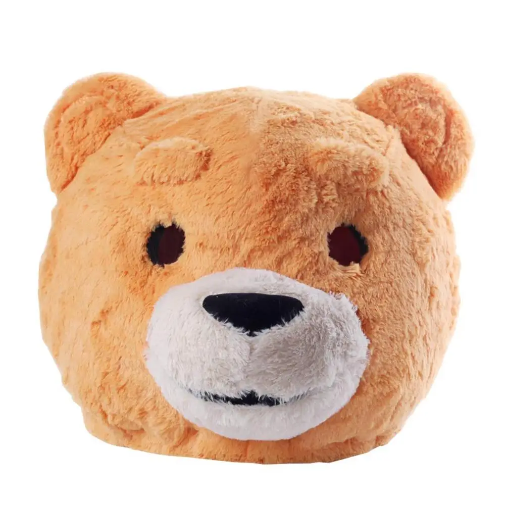 Animal Head Mask - Plush Teddy Bear Costume Christmas Halloween Parties & Cosplay Performance
Animal Head Mask - Plush Teddy Bear Costume Christmas Halloween Parties & Cosplay Performance